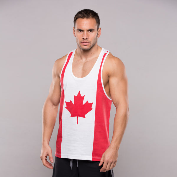 Topphysiques Canada Flag Tank