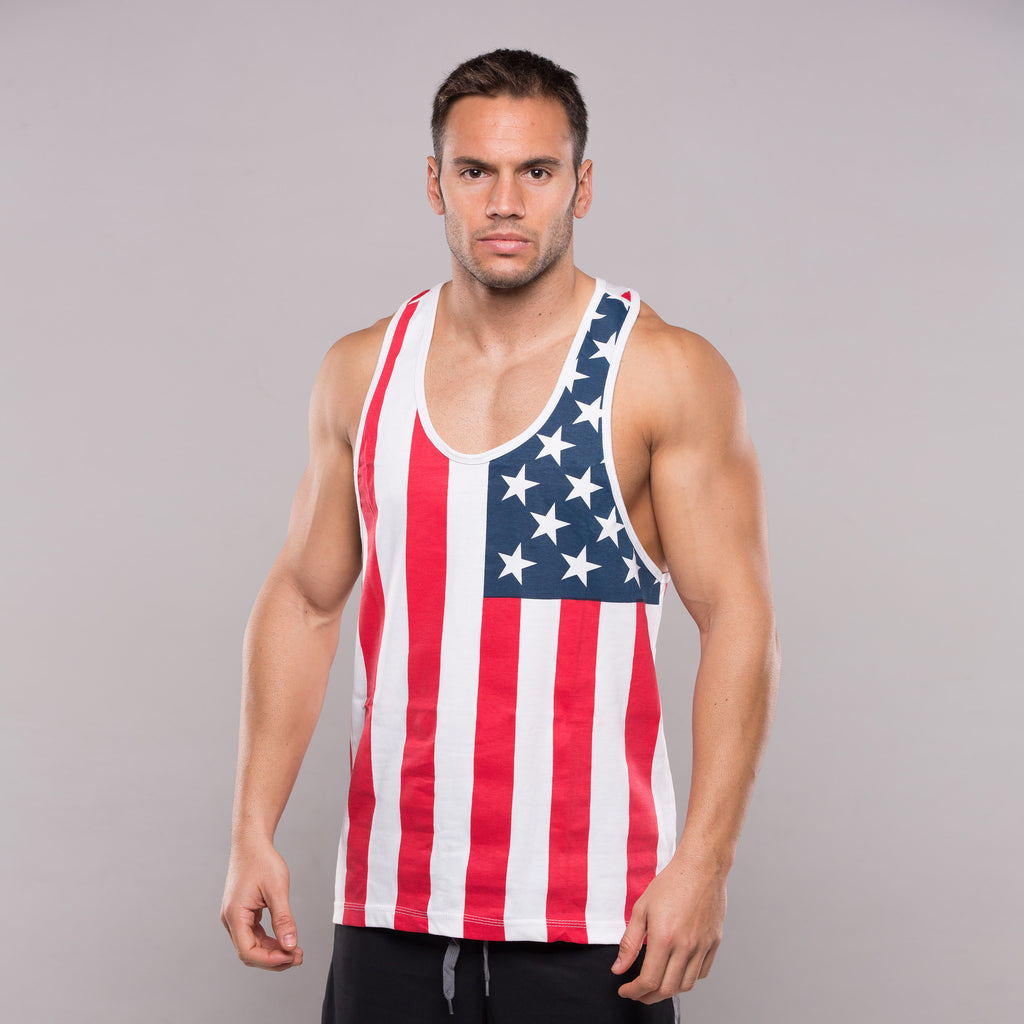 Topphysiques USA Flag Tank