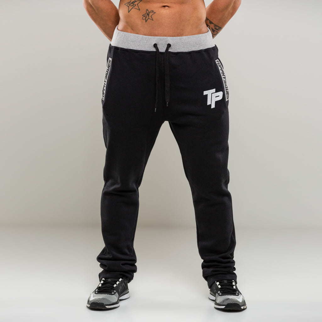 Black & Grey TP Tapered Pants