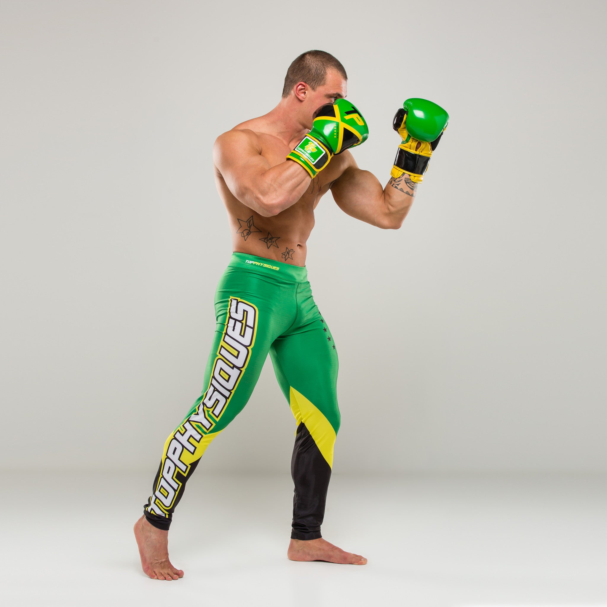 Jamaica Fight Compression Pants Topphysiques Wear