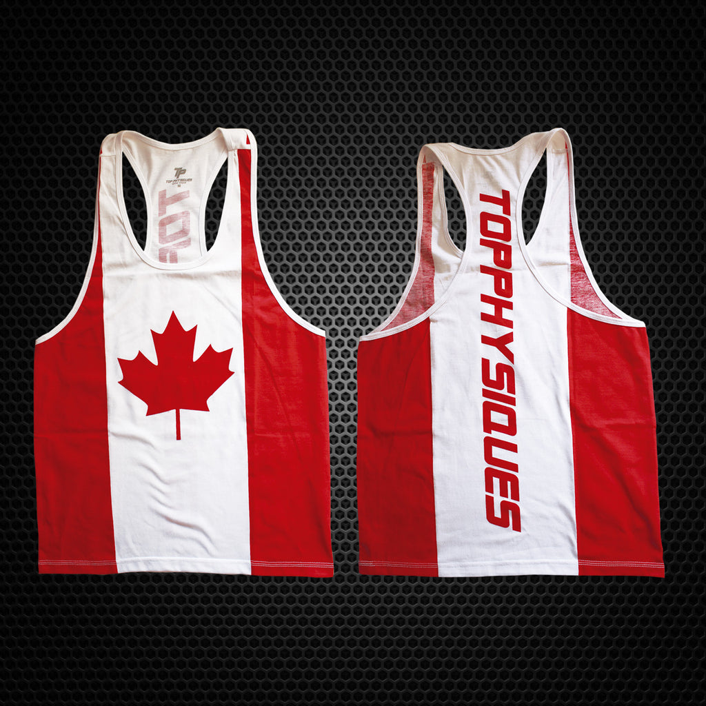 Topphysiques Canada Flag Tank