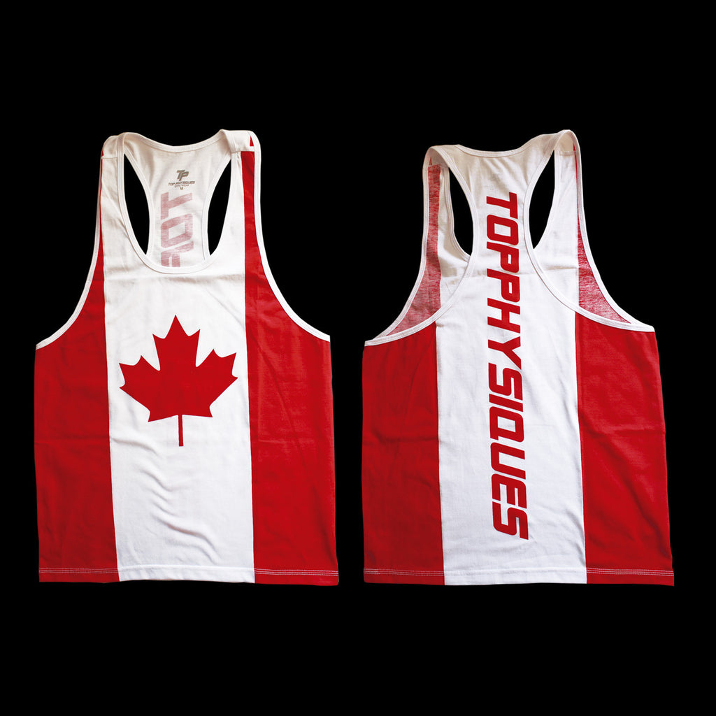 Topphysiques Canada Flag Tank