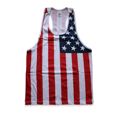 Topphysiques USA Flag Tank