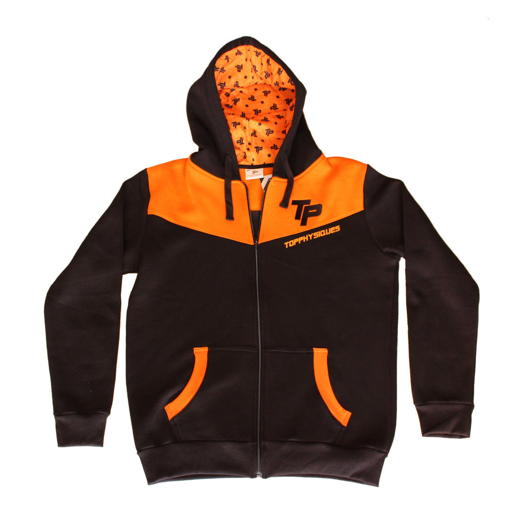 Venom Zip Hoodie - Orange