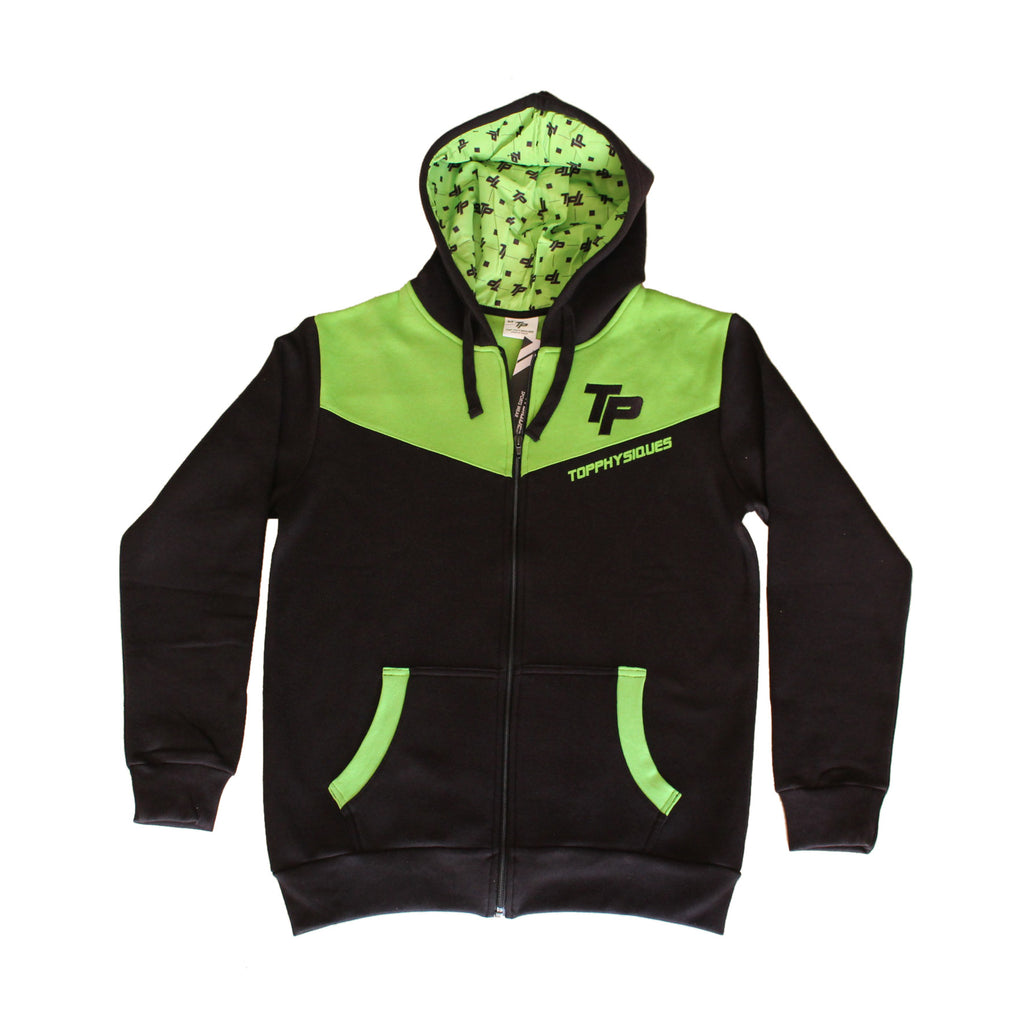 Venom Zip Hoodie - Green