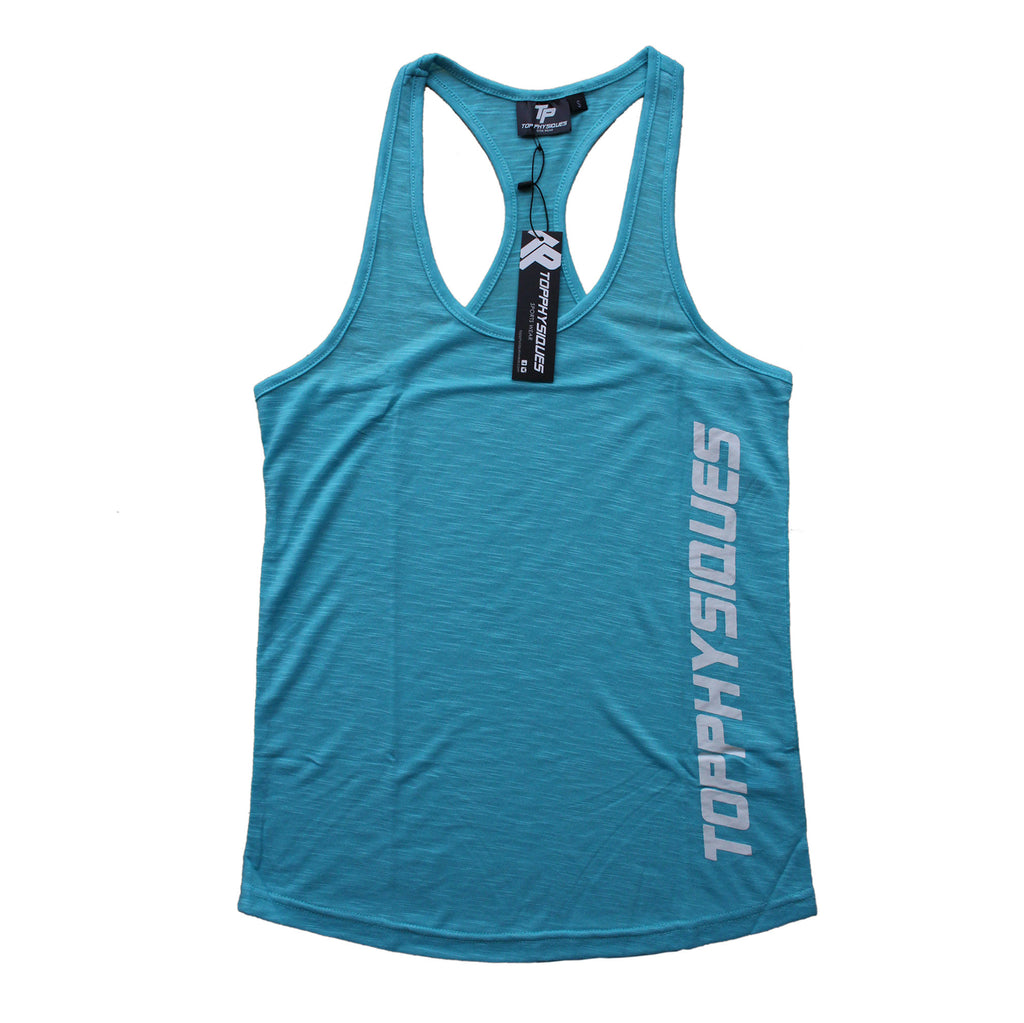 Topphysiques Womens Tank Top - Aqua