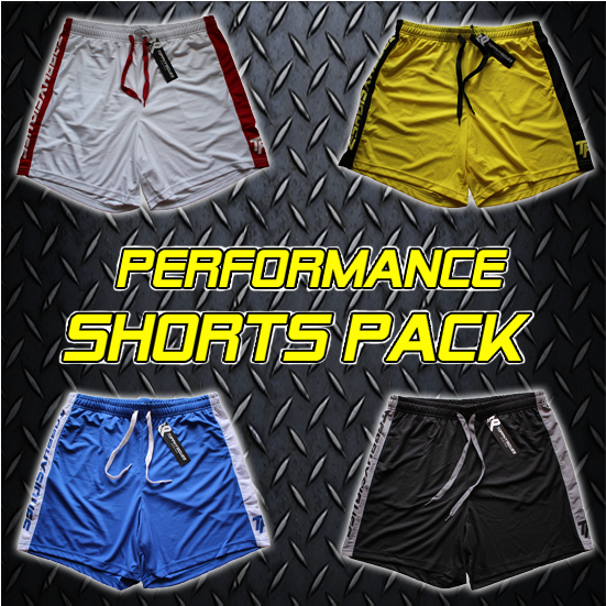 Stripe Performance Shorts PACK